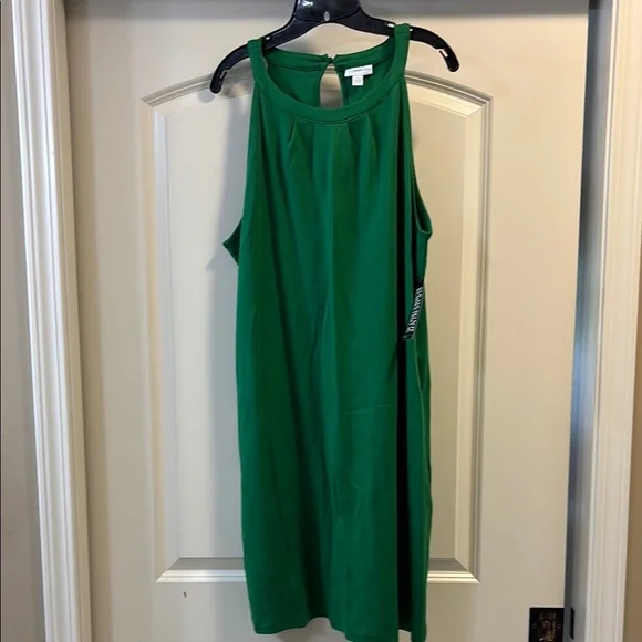 New York & Company | Dresses | New York Company Emerald Green Halter Mini  Dress | Poshmark